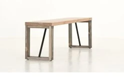 Veke Honka Penkki 155x35 Cm Puujalalla Antiikkipetsattu/harmaa -4Living Store Veke Honka penkki 155x35 cm puujalalla antiikkipetsattu harmaa 3 0