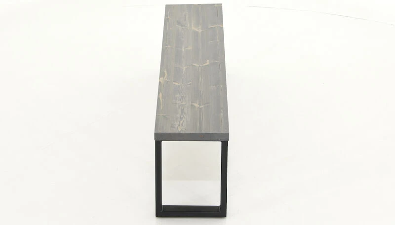 Veke Honka Penkki 195x35 Cm Metallijalalla Harmaa/musta 3 Veke Honka Penkki 195x35 Cm Metallijalalla Harmaa/musta - Image 3