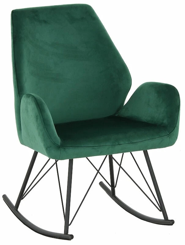 Veke Laine Keinutuoli Tummanvihreä Sametti 5 Veke Laine Keinutuoli Tummanvihreä Sametti - Image 5
