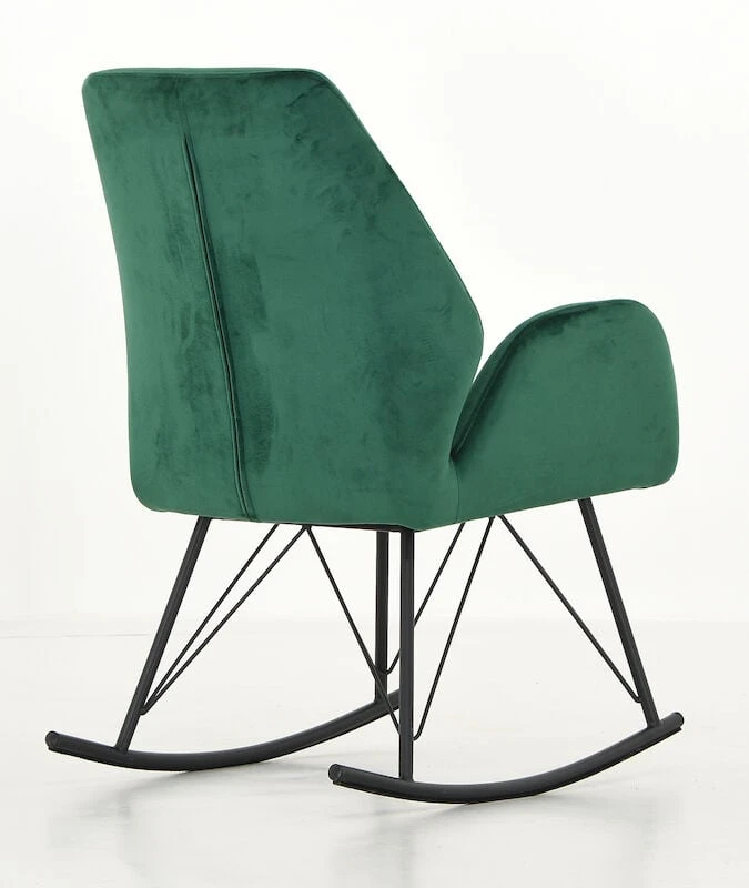 Veke Laine Keinutuoli Tummanvihreä Sametti 2 Veke Laine Keinutuoli Tummanvihreä Sametti - Image 2