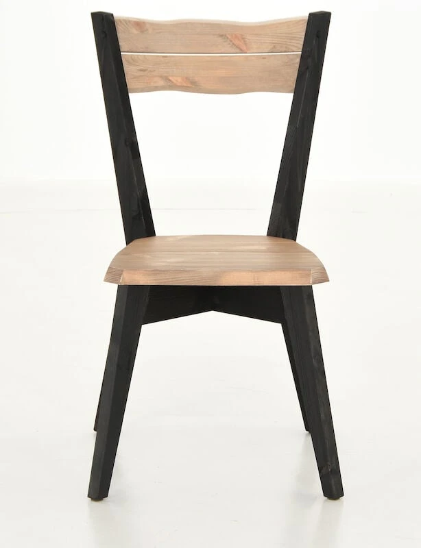 Veke Lana Tuoli Musta/antiikkipetsattu 4 Veke Lana Tuoli Musta/antiikkipetsattu - Image 4