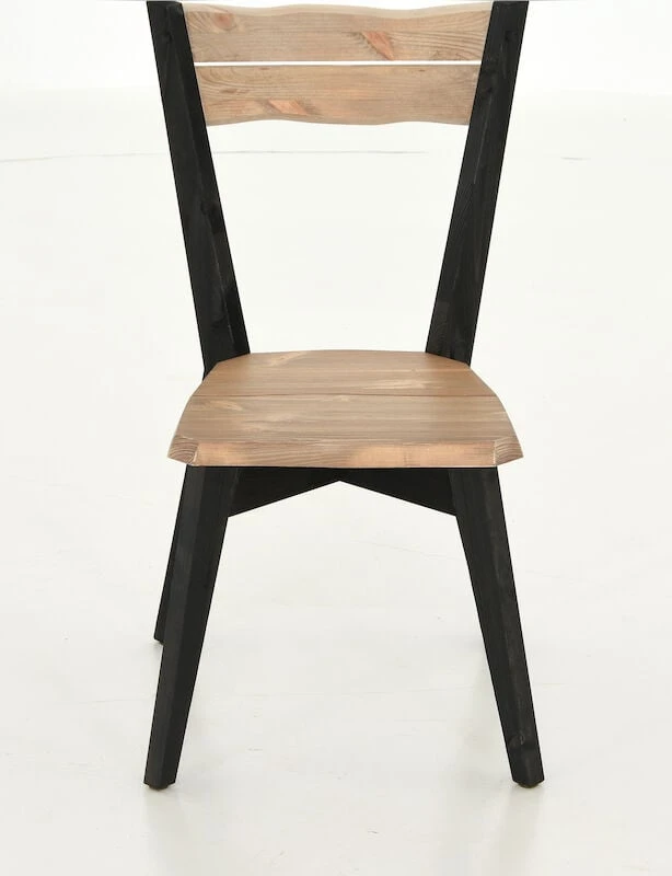 Veke Lana Tuoli Musta/antiikkipetsattu 2 Veke Lana Tuoli Musta/antiikkipetsattu - Image 2