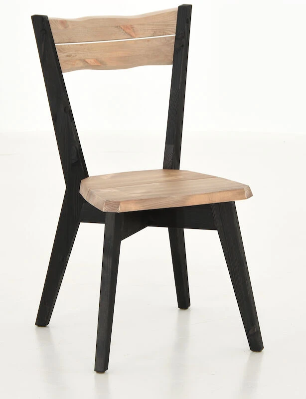 Veke Lana Tuoli Musta/antiikkipetsattu 1 Veke Lana Tuoli Musta/antiikkipetsattu