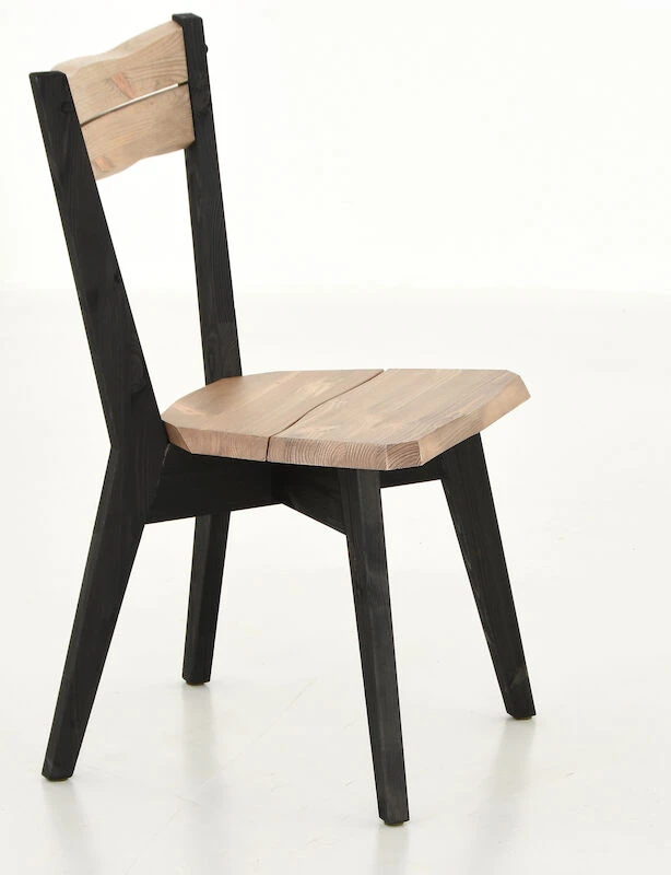 Veke Lana Tuoli Musta/antiikkipetsattu 5 Veke Lana Tuoli Musta/antiikkipetsattu - Image 5