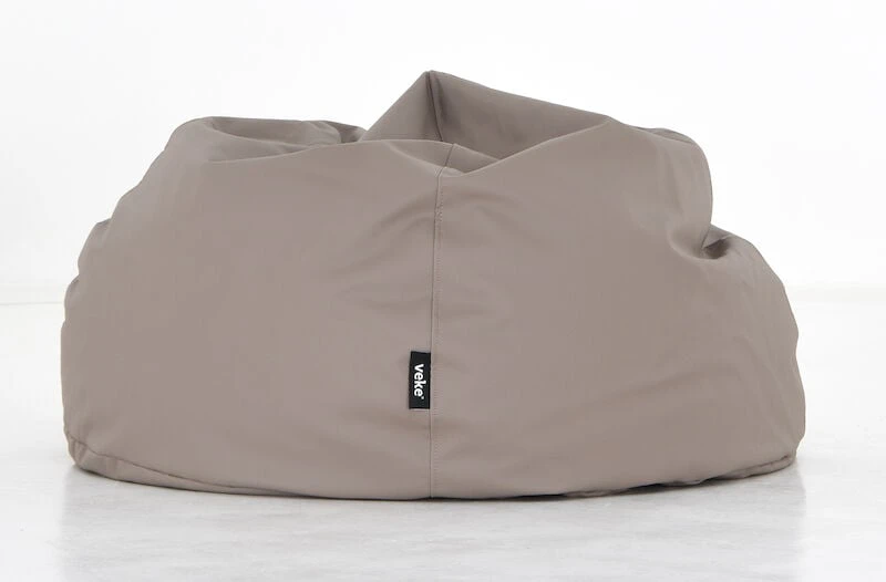 Veke Lumo Lux Säkkituoli Keinonahka Maitokahvi 2 Veke Lumo Lux Säkkituoli Keinonahka Maitokahvi - Image 2