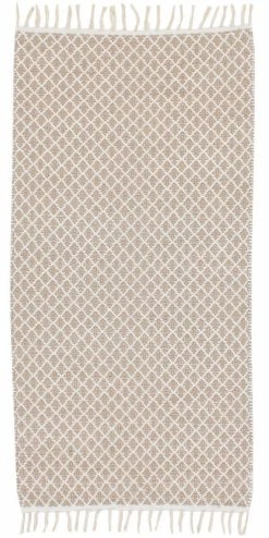 Veke Neva Puuvillamatto 70x140 Cm Valkoinen/harmaa -4Living Store Veke Neva puuvillamatto 70x140 cm valkoinen harmaa 0 3