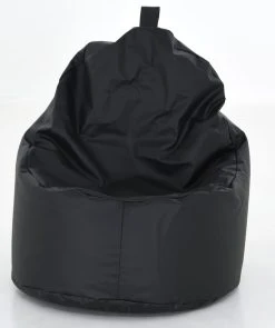 Veke Nuppu Säkkituoli Keinonahka Musta 10 Veke Nuppu Säkkituoli Keinonahka Musta -4Living Store Veke Nuppu sakkituoli keinonahka musta 0 1