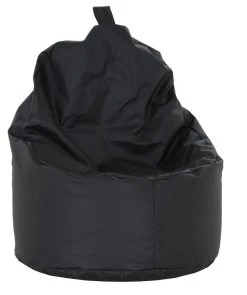 Veke Nuppu Säkkituoli Keinonahka Musta