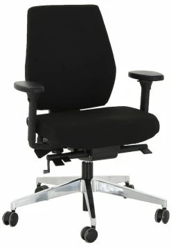 Veke Office 40 Työtuoli Musta 10 Veke Office 40 Työtuoli Musta -4Living Store Veke Office 40 tyotuoli musta