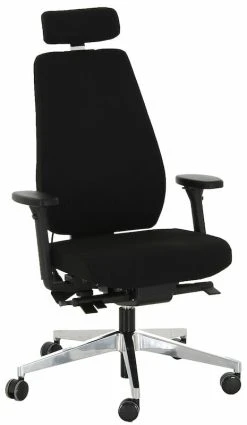 Veke Office 50 Työtuoli Musta 9 Veke Office 50 Työtuoli Musta -4Living Store Veke Office 50 tyotuoli musta