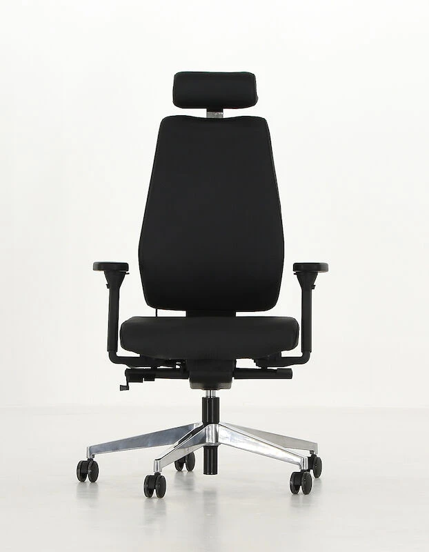 Veke Office 50 Työtuoli Musta Nahka 4 Veke Office 50 Työtuoli Musta Nahka - Image 4