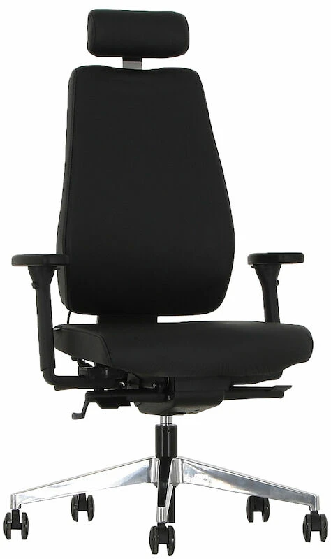 Veke Office 50 Työtuoli Musta Nahka 1 Veke Office 50 Työtuoli Musta Nahka