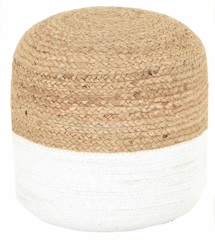 Veke Poiju Pyöreä Rahi Ø40 Cm Luonnonväri/valkoinen 3 Veke Poiju Pyöreä Rahi Ø40 Cm Luonnonväri/valkoinen - Image 3