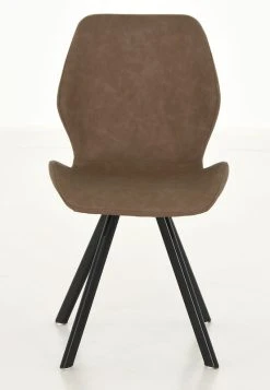 Veke Punnus Tuoli Konjakki PU-keinonahka 9 Veke Punnus Tuoli Konjakki PU-keinonahka -4Living Store Veke Punnus tuoli konjakki PU keinonahka 0 1