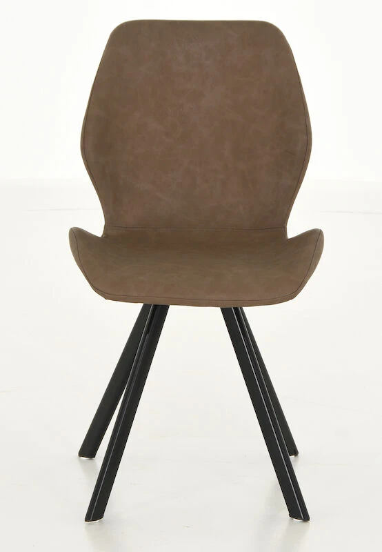 Veke Punnus Tuoli Konjakki PU-keinonahka 4 Veke Punnus Tuoli Konjakki PU-keinonahka - Image 4