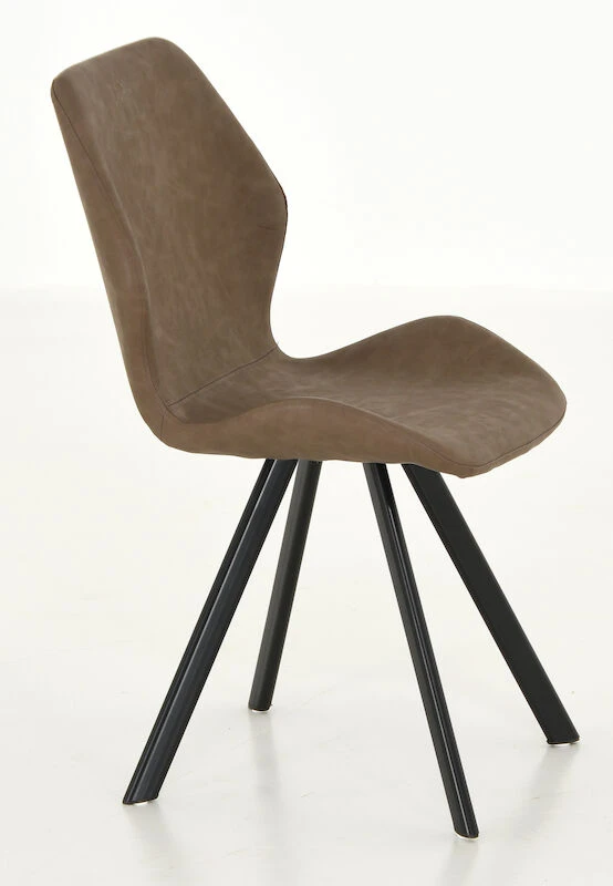 Veke Punnus Tuoli Konjakki PU-keinonahka 3 Veke Punnus Tuoli Konjakki PU-keinonahka - Image 3