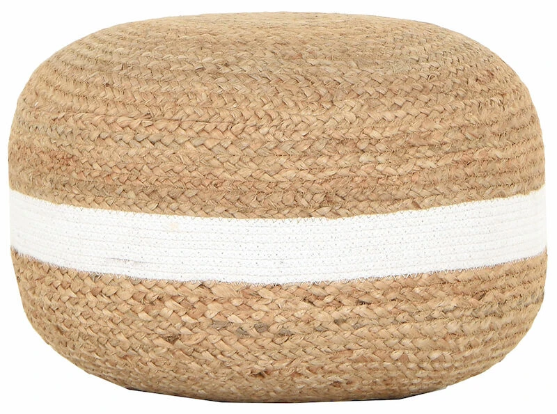 Veke Rantu Pyöreä Rahi Ø50 Cm Luonnonväri/valkoinen 3 Veke Rantu Pyöreä Rahi Ø50 Cm Luonnonväri/valkoinen - Image 3