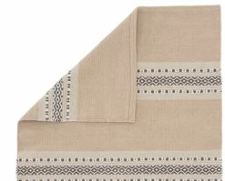 Veke Runo Puuvillamatto 80x150 Cm Beige -4Living Store Veke Runo puuvillamatto 80x200 cm beige 1