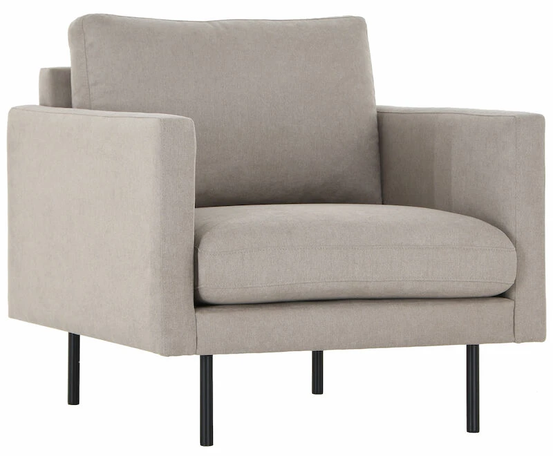 Veke Scandic Copenhagen Nojatuoli Hiekka Malmo 08, Mustat Jalat