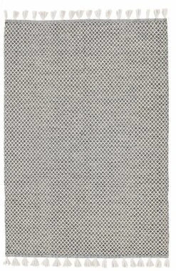 Veke Tyrsky Matto 70x140 Cm Musta/valkoinen -4Living Store Veke Tyrsky matto 140x200 cm musta valkoinen 0 3