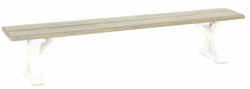 Veke Vanamo Lankkupenkki 220x36 Cm Harmaa/valkoinen 1 Veke Vanamo Lankkupenkki 220x36 Cm Harmaa/valkoinen