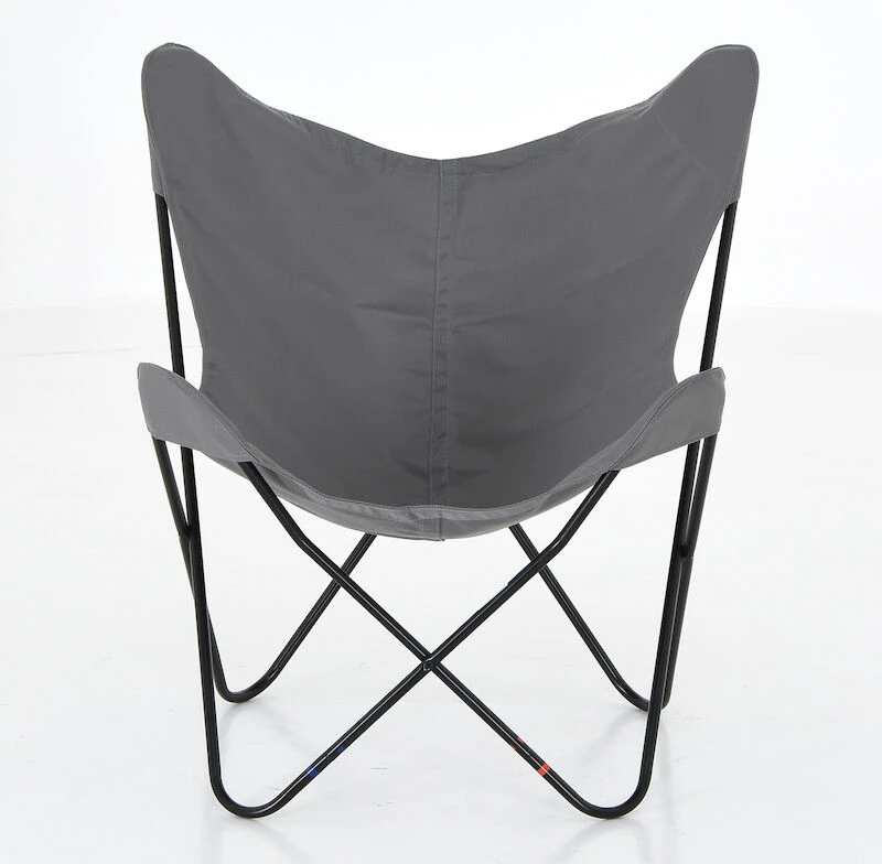 Varax Lepakkotuoli Vaaleanharmaa Kangas Mustalla Jalalla 6 Varax Lepakkotuoli Vaaleanharmaa Kangas Mustalla Jalalla - Image 6