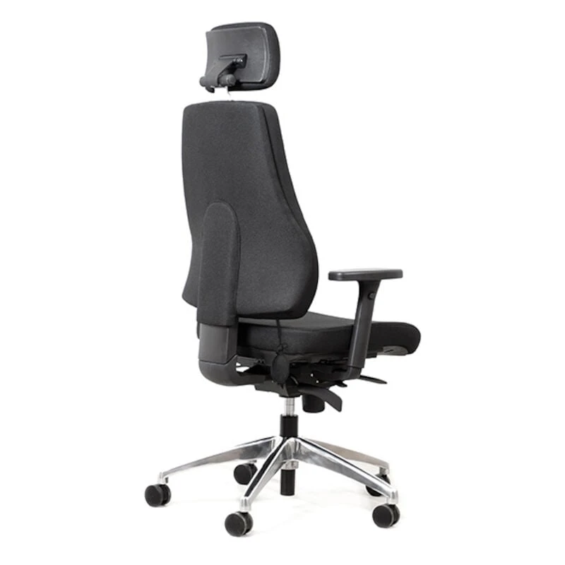 X3 Plus Työtuolin Niskatuki Musta 2 X3 Plus Työtuolin Niskatuki Musta - Image 2