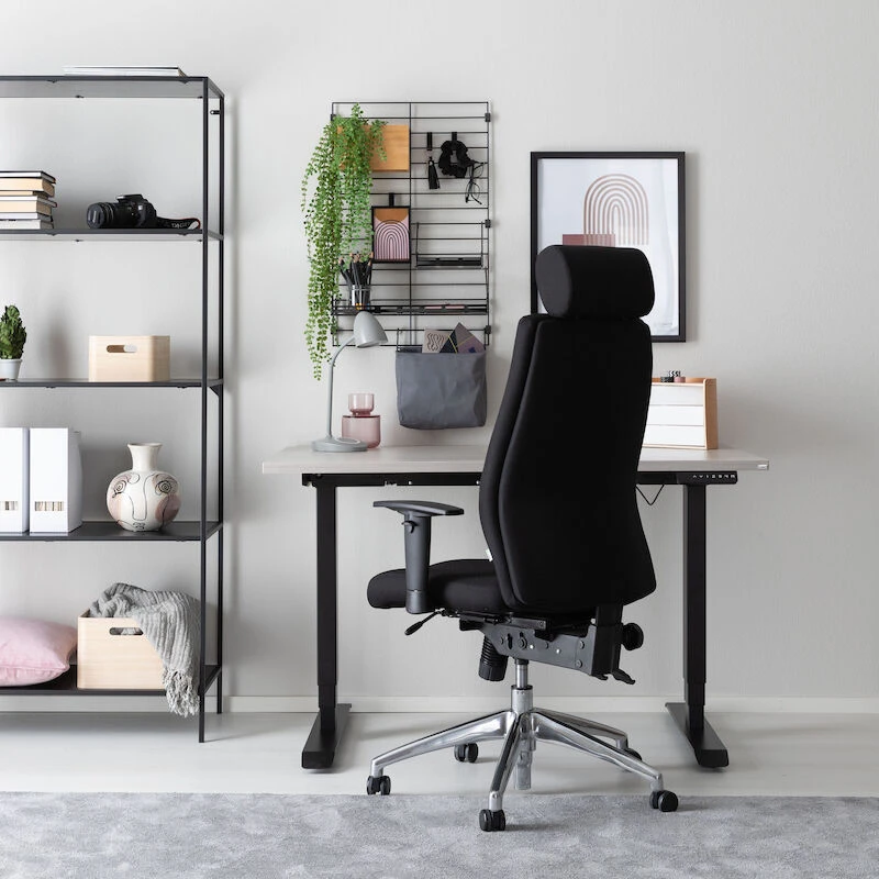 Ei Brändiä Alice XM Työtuoli Musta 3 Ei Brändiä Alice XM Työtuoli Musta - Image 3