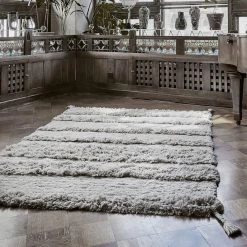 Anno Särkkä Luomupuuvillamatto 170x240 Cm Luonnonvalkoinen