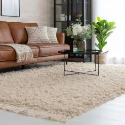 Anno Siimes Puuvillanukkamatto 70x140 Cm Luonnonvalkoinen