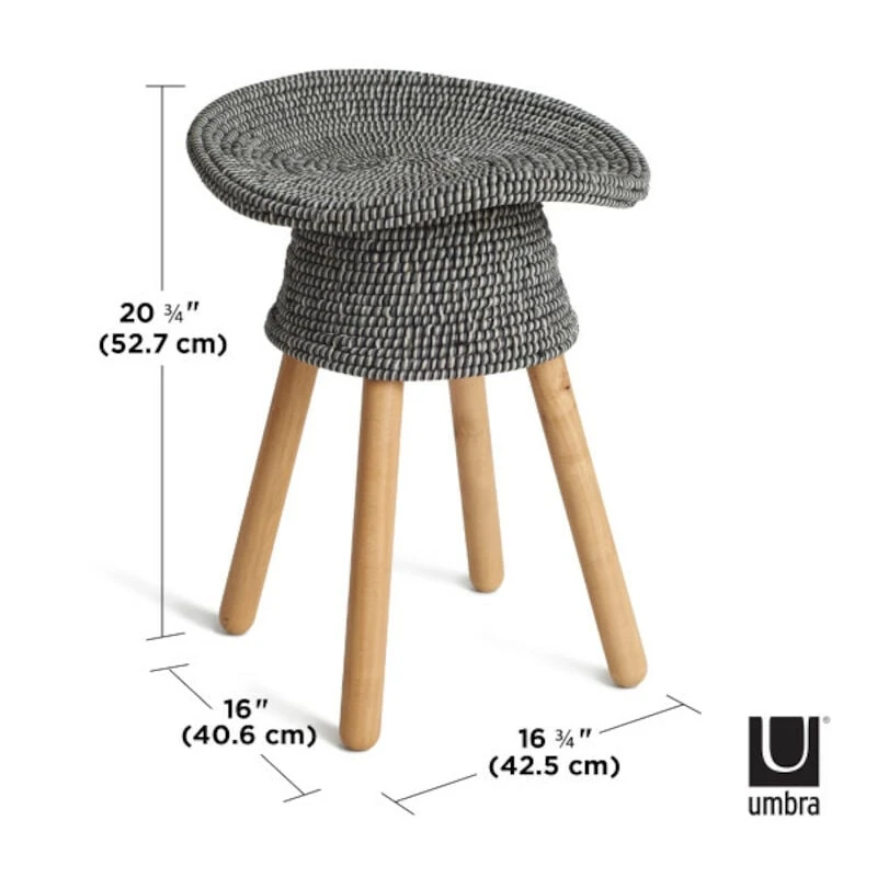 Umbra Muotoiltu Jakkara 2 Umbra Muotoiltu Jakkara - Image 2