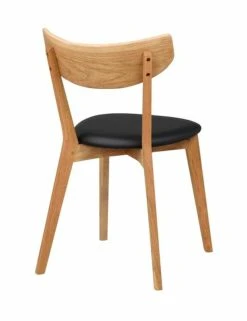 Rowico Ami Tuoli Lakattu Tammi/musta PU Nahka -4Living Store b4pdiEgo