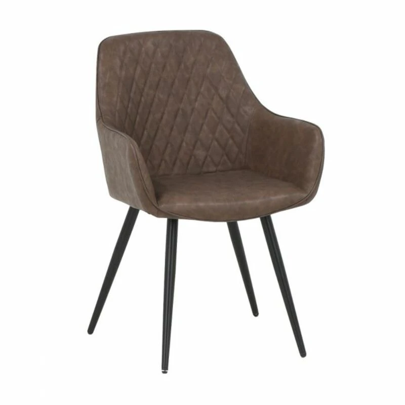 Eureka Blake Tuoli Ruskea Keinonahkaverhoiltu 3 Eureka Blake Tuoli Ruskea Keinonahkaverhoiltu - Image 3