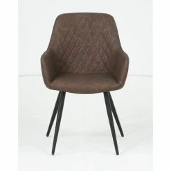 Eureka Blake Tuoli Ruskea Keinonahkaverhoiltu