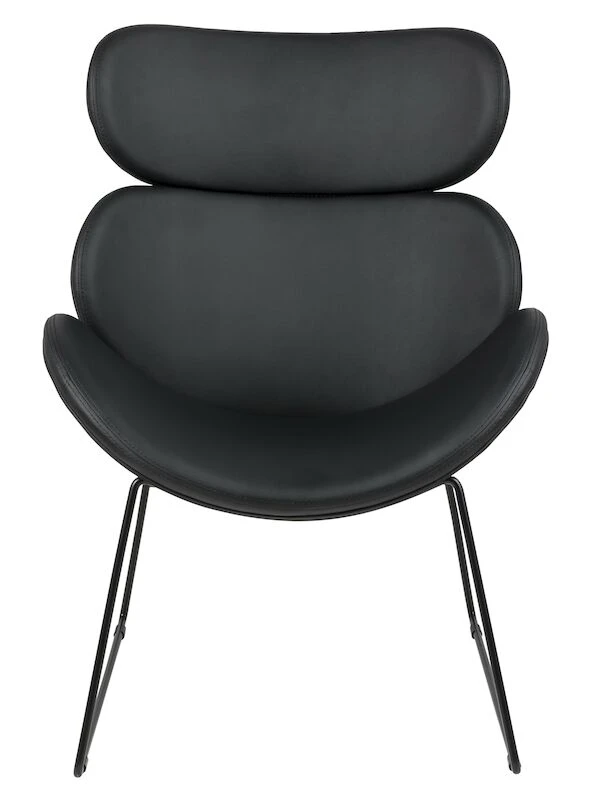 Ei Brändiä Cazar Nojatuoli Musta PU-keinonahka 55096-4 Musta Jalka 6 Ei Brändiä Cazar Nojatuoli Musta PU-keinonahka 55096-4 Musta Jalka - Image 6