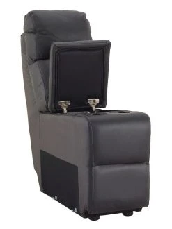 Dallas Juomakonsoli Suora Musta Nahka/keinonahka -4Living Store cf057350