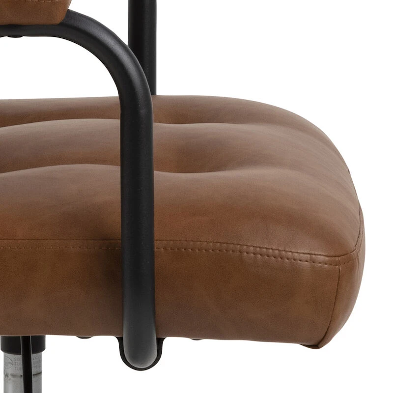 Cosmo Työtuoli Ruskea PU-keinonahka Brandy 691B 5 Cosmo Työtuoli Ruskea PU-keinonahka Brandy 691B - Image 5