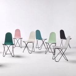 Cuero Design Cactus Tuoli Osterin Valkoinen/musta