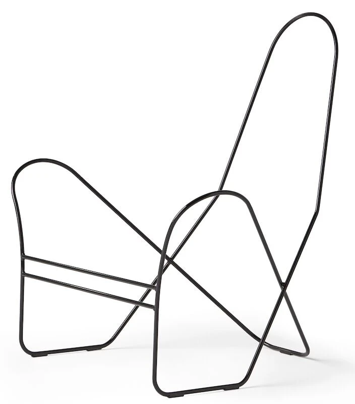 Cuero Design Valhalla Nojatuoli Valkoinen Lampaantalja Pitkä Karva/musta 4 Cuero Design Valhalla Nojatuoli Valkoinen Lampaantalja Pitkä Karva/musta - Image 4