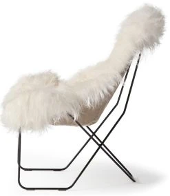 Cuero Design Valhalla Nojatuoli Valkoinen Lampaantalja Pitkä Karva/musta 8 Cuero Design Valhalla Nojatuoli Valkoinen Lampaantalja Pitkä Karva/musta -4Living Store cuero design valhalla wild nojatuoli valkoinen pitka karva 3