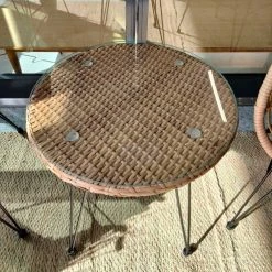 Duo Parvekesetti Luonnonväri/musta -4Living Store duo parvekesetti luonnonvari musta 1