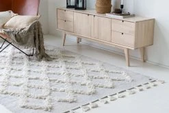 Veke Dyyni Puuvillamatto 60x120 Cm Valkoinen 5 Veke Dyyni Puuvillamatto 60x120 Cm Valkoinen -4Living Store dyyni nukkamatto 160x230 11 web 1 2