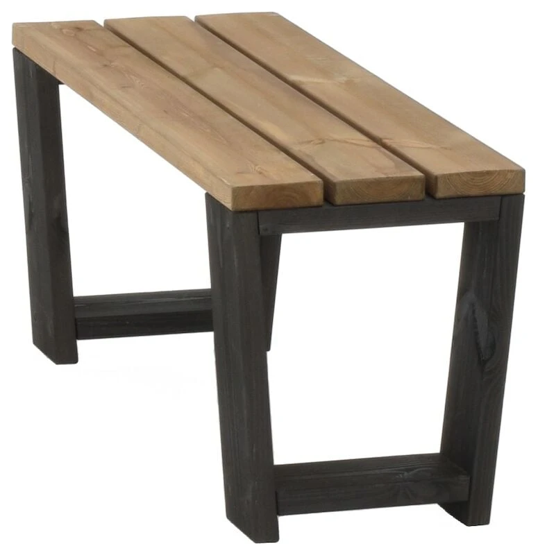 Ecofurn Jussi Penkki 100 Cm Musta Runko, Ruskea Kansi 3 Ecofurn Jussi Penkki 100 Cm Musta Runko, Ruskea Kansi - Image 3