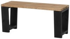 Ecofurn Jussi Penkki 100 Cm Musta Runko, Ruskea Kansi