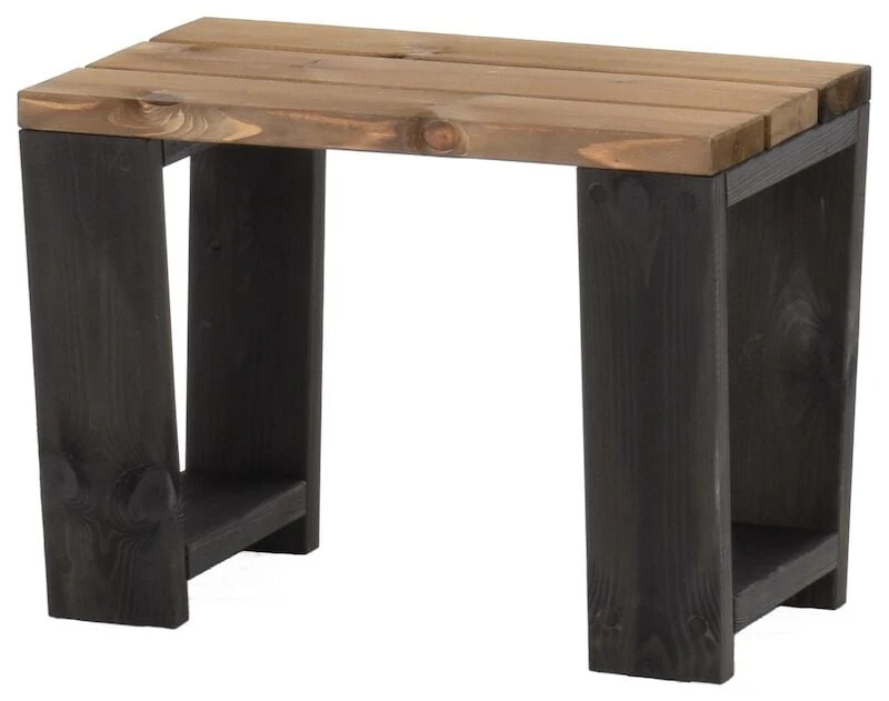 Ecofurn Jussi Penkki 60 Cm Musta Runko, Ruskea Kansi 2 Ecofurn Jussi Penkki 60 Cm Musta Runko, Ruskea Kansi - Image 2