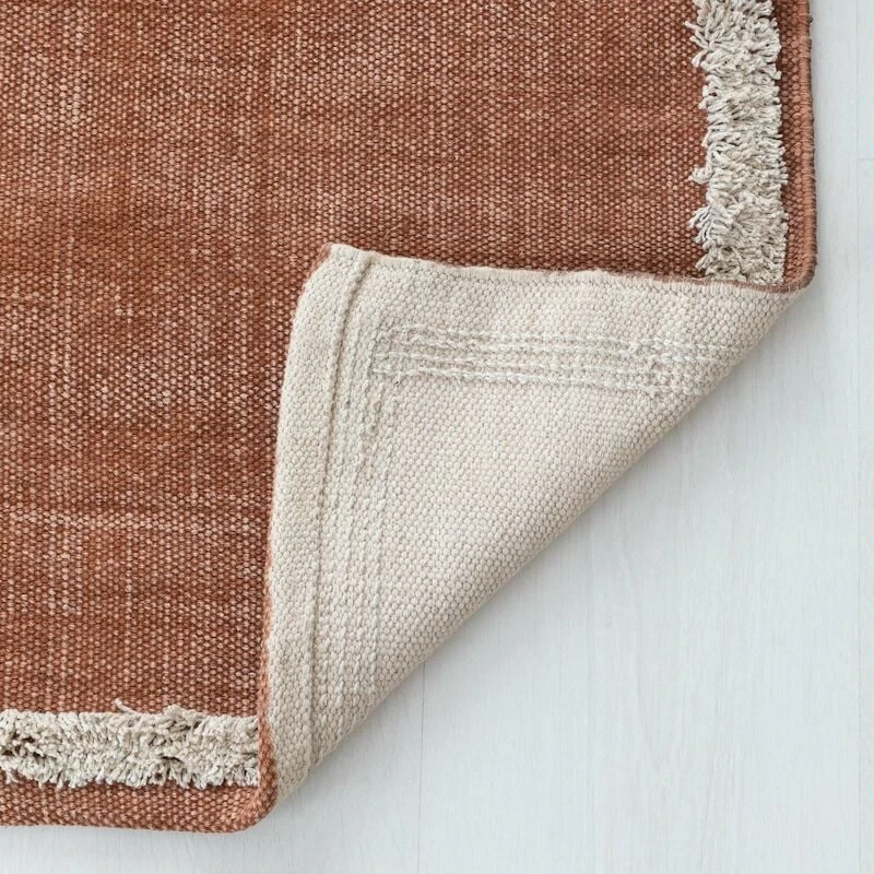 Fanni K Klaani Puuvillamatto 70x140 Cm Terrakotta 6 Fanni K Klaani Puuvillamatto 70x140 Cm Terrakotta - Image 6