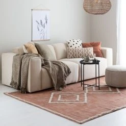 Fanni K Klaani Puuvillamatto 70x140 Cm Terrakotta 9 Fanni K Klaani Puuvillamatto 70x140 Cm Terrakotta -4Living Store fanni k klaani puuvillamatto terrakotta web 6