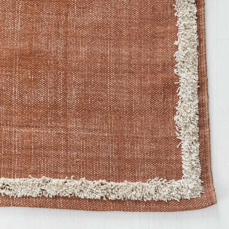 Fanni K Klaani Puuvillamatto 70x140 Cm Terrakotta 1 Fanni K Klaani Puuvillamatto 70x140 Cm Terrakotta