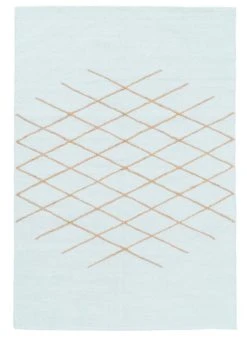 Fanni K Sarastus Puuvillamatto 140x200 Cm Vaaleansininen 9 Fanni K Sarastus Puuvillamatto 140x200 Cm Vaaleansininen -4Living Store fannik sarastus matto 140x200 sininen