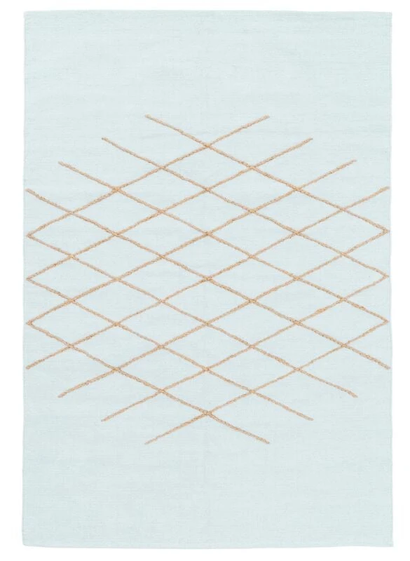 Fanni K Sarastus Puuvillamatto 140x200 Cm Vaaleansininen 5 Fanni K Sarastus Puuvillamatto 140x200 Cm Vaaleansininen - Image 5
